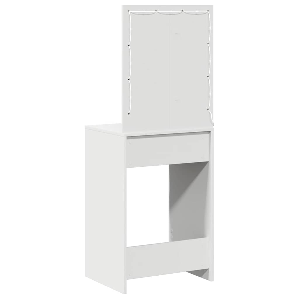 Dressing Table White 50 x 41 x 135 cm Engineered Wood