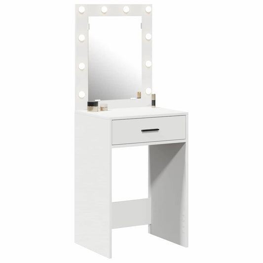 Dressing Table White 50 x 41 x 135 cm Engineered Wood