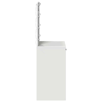 Dressing Table White 50 x 41 x 135 cm Engineered Wood