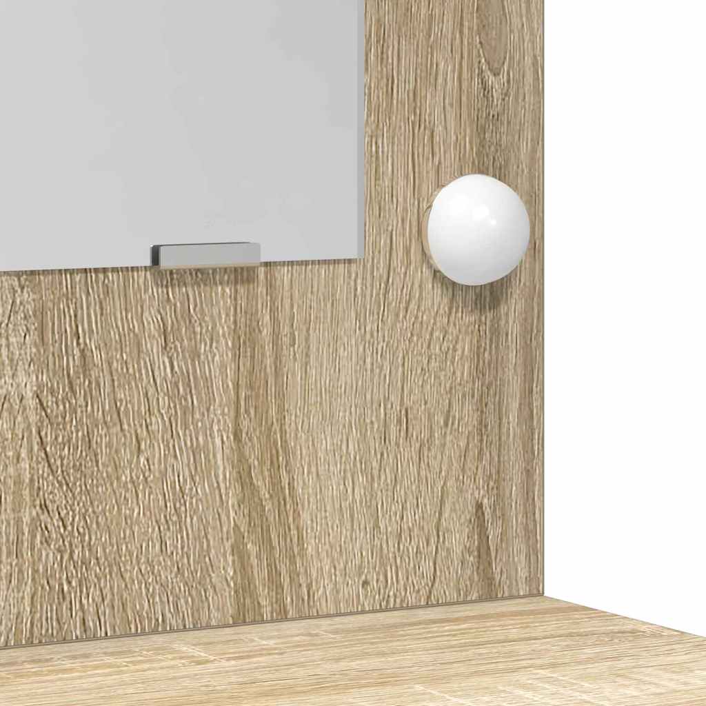Dressing Table Sonoma Oak 50 x 41 x 135 cm Engineered Wood