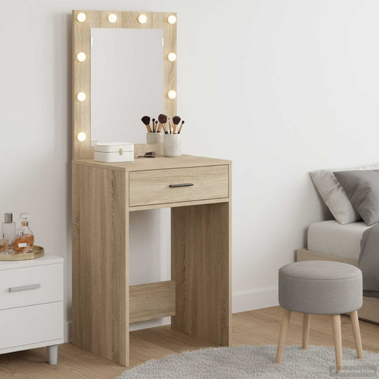 Dressing Table Sonoma oak 50 x 41 x 135 cm Engineered wood