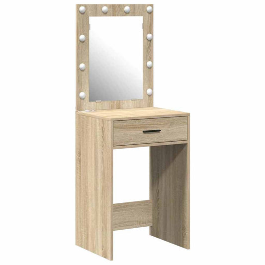 Dressing Table Sonoma Oak 50 x 41 x 135 cm Engineered Wood