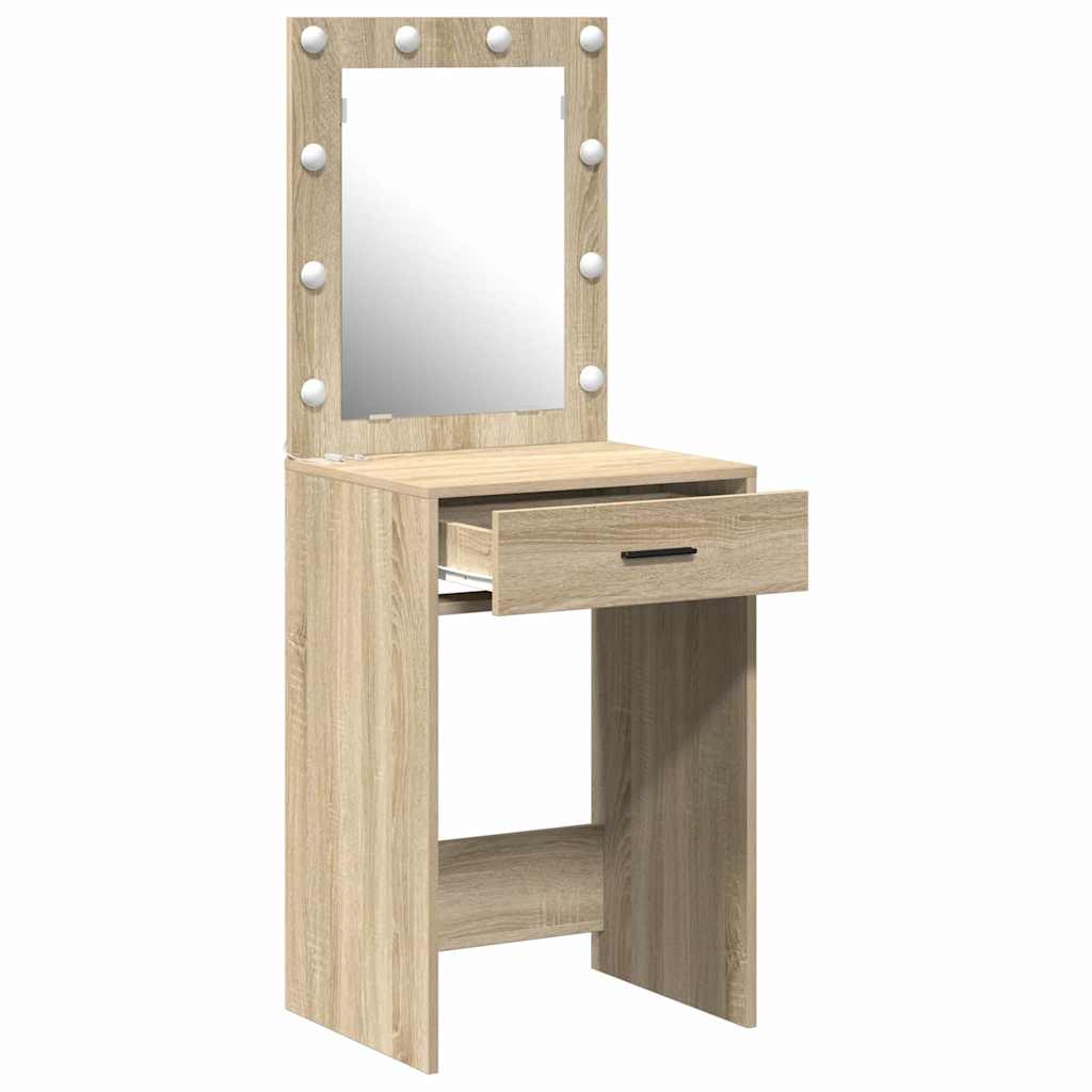 Dressing Table Sonoma Oak 50 x 41 x 135 cm Engineered Wood