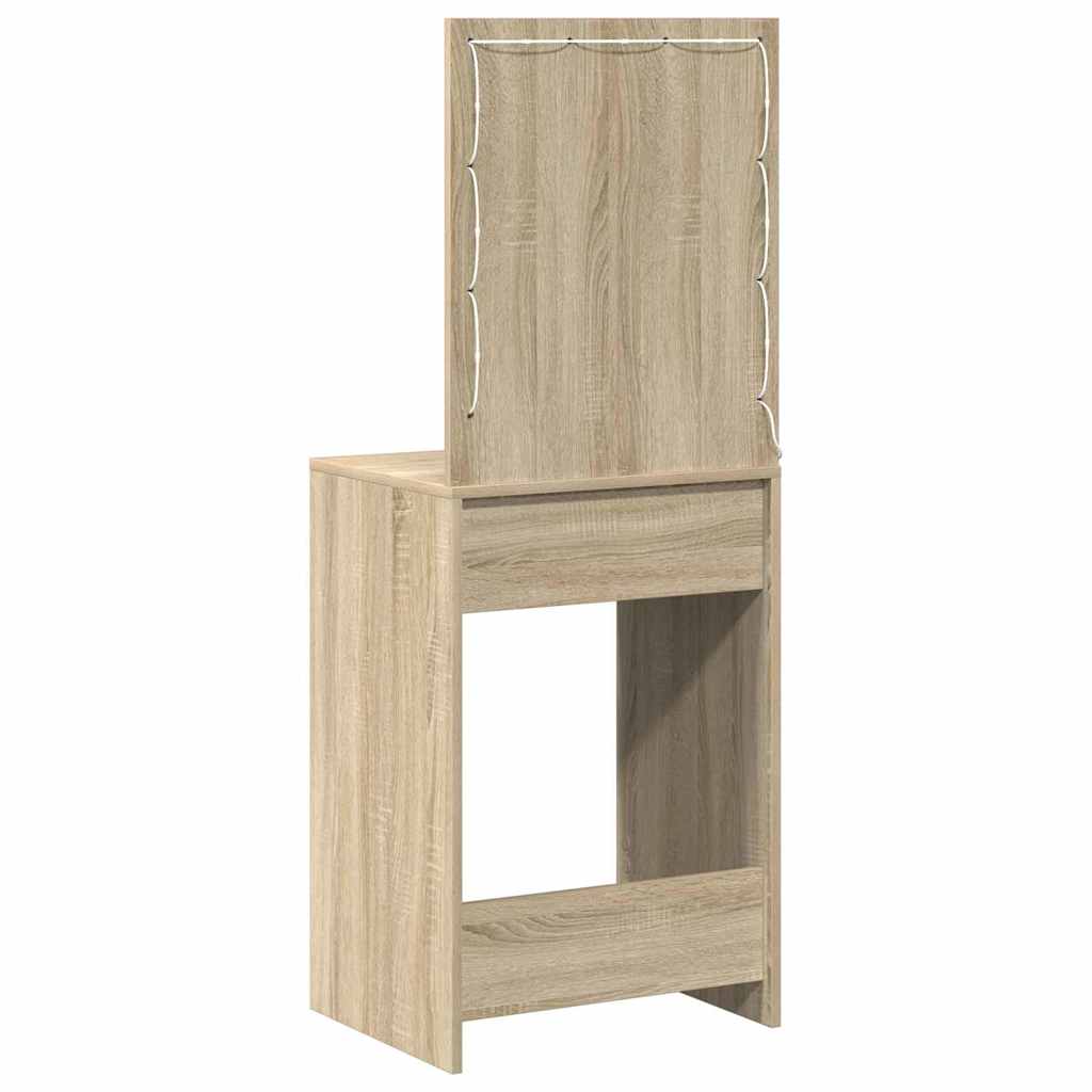 Dressing Table Sonoma Oak 50 x 41 x 135 cm Engineered Wood