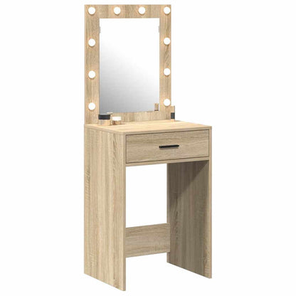 Dressing Table Sonoma Oak 50 x 41 x 135 cm Engineered Wood
