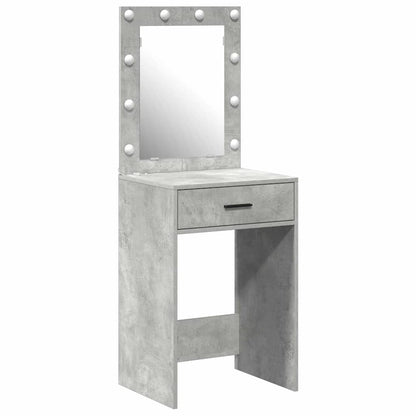 Dressing Table Concrete Grey 50 x 41 x 135 cm Engineered Wood