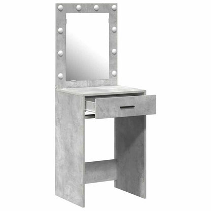 Dressing Table Concrete Grey 50 x 41 x 135 cm Engineered Wood