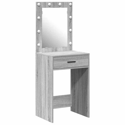 Dressing Table Grey Sonoma 50 x 41 x 135 cm Engineered Wood