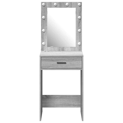 Dressing Table Grey Sonoma 50 x 41 x 135 cm Engineered Wood