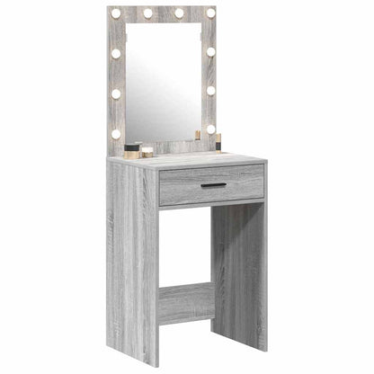 Dressing Table Grey Sonoma 50 x 41 x 135 cm Engineered Wood