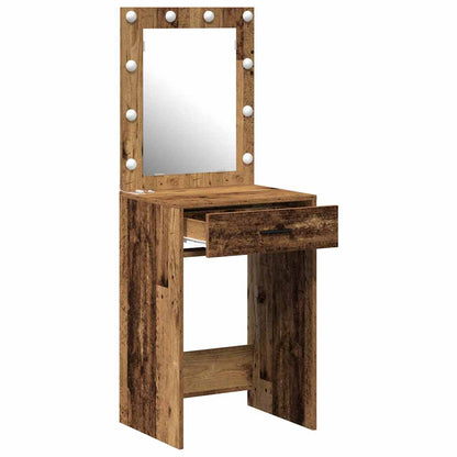Dressing Table Old Wood 50 x 41 x 135 cm Engineered Wood