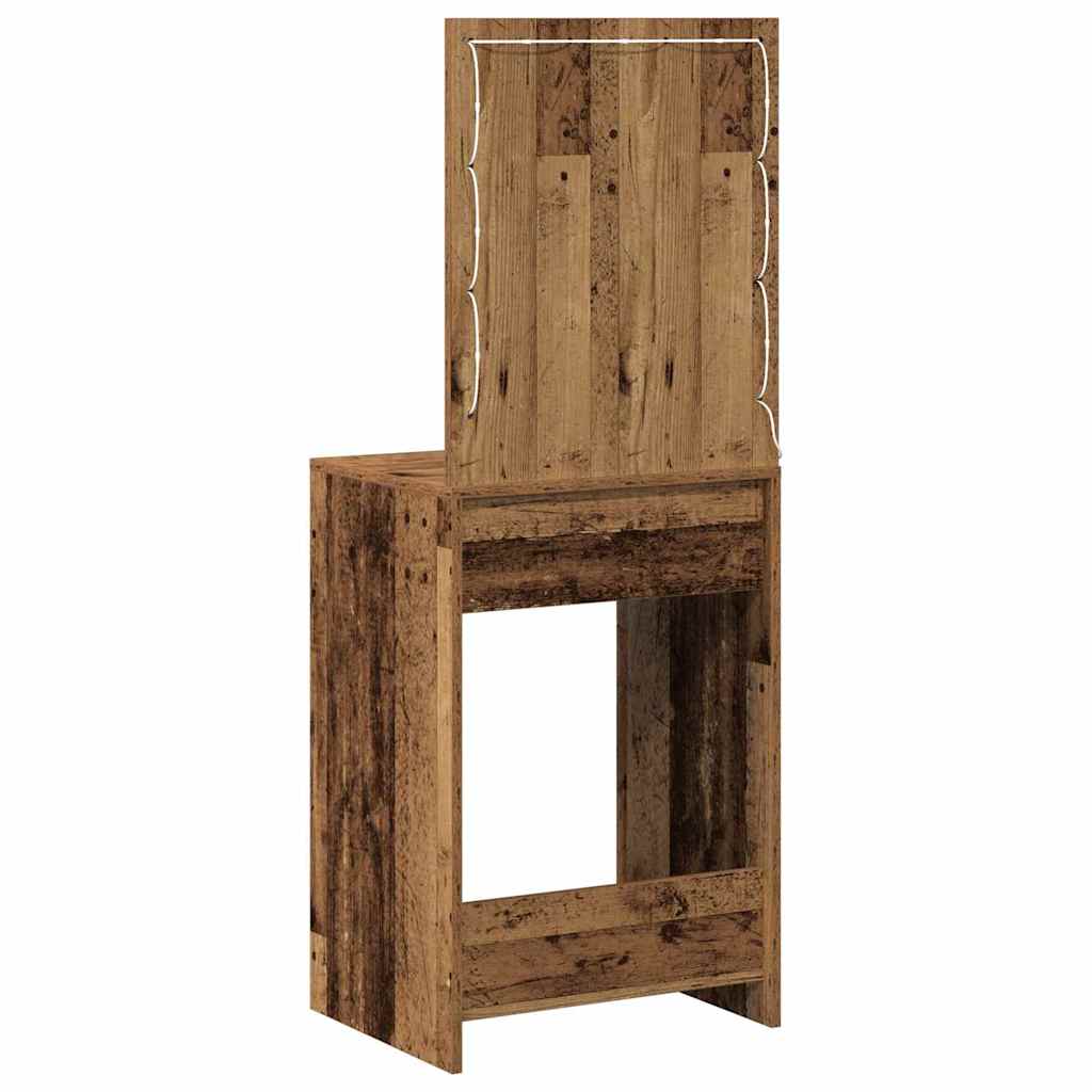 Dressing Table Old Wood 50 x 41 x 135 cm Engineered Wood