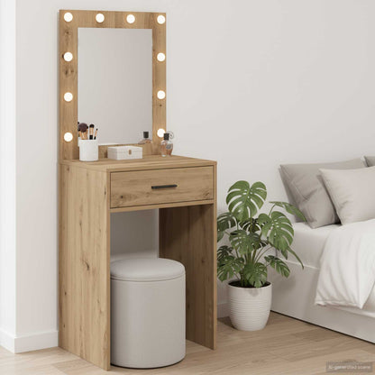 Dressing Table Artisan Oak 50 x 41 x 135 cm Engineered Wood