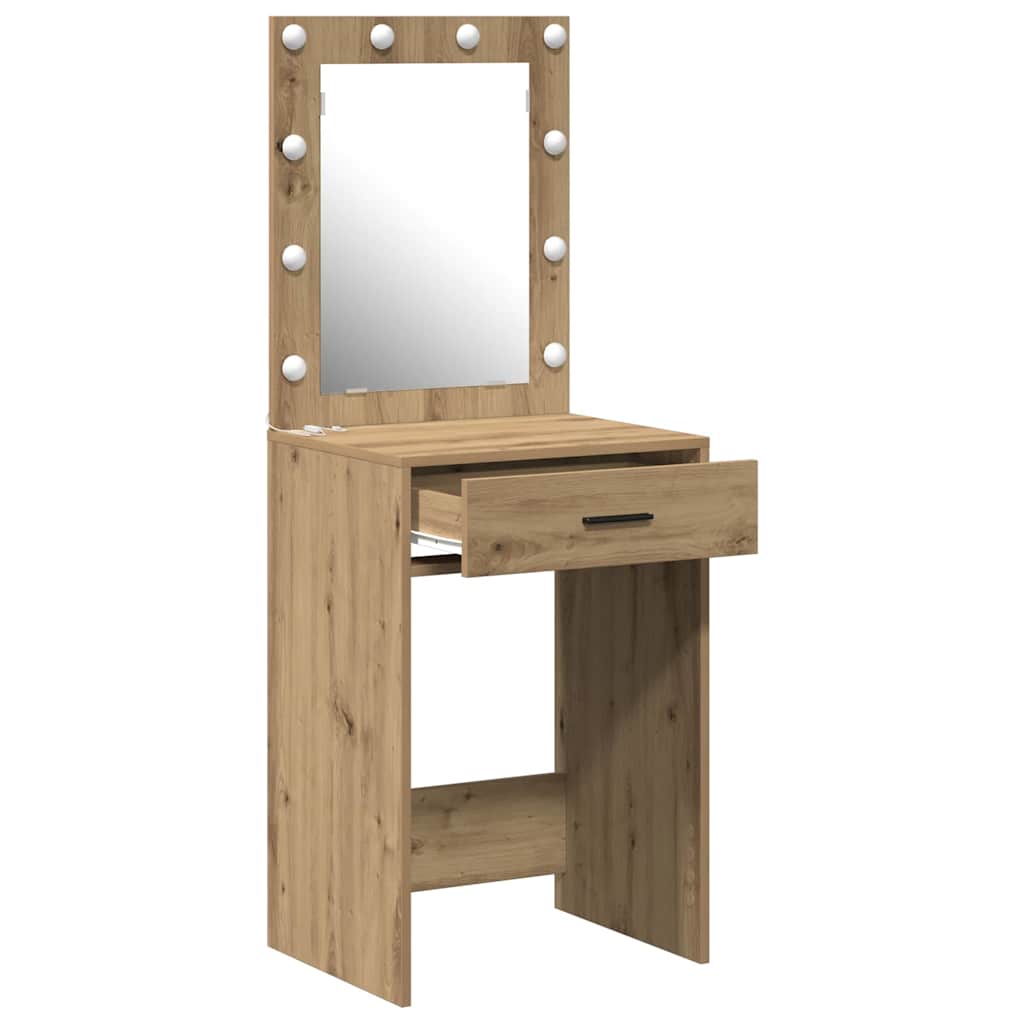 Dressing Table Artisan Oak 50 x 41 x 135 cm Engineered Wood