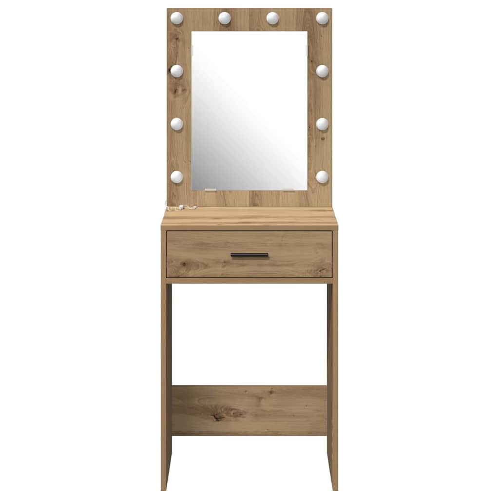 Dressing Table Artisan Oak 50 x 41 x 135 cm Engineered Wood