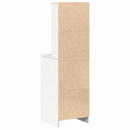 Highboard with Drawer White 40 x 41 x 135 cm Engineered wood