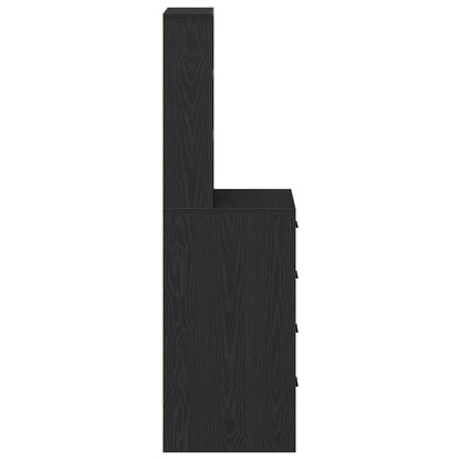 Highboard Black oak 40 x 41 x 135 cm Engineered wood