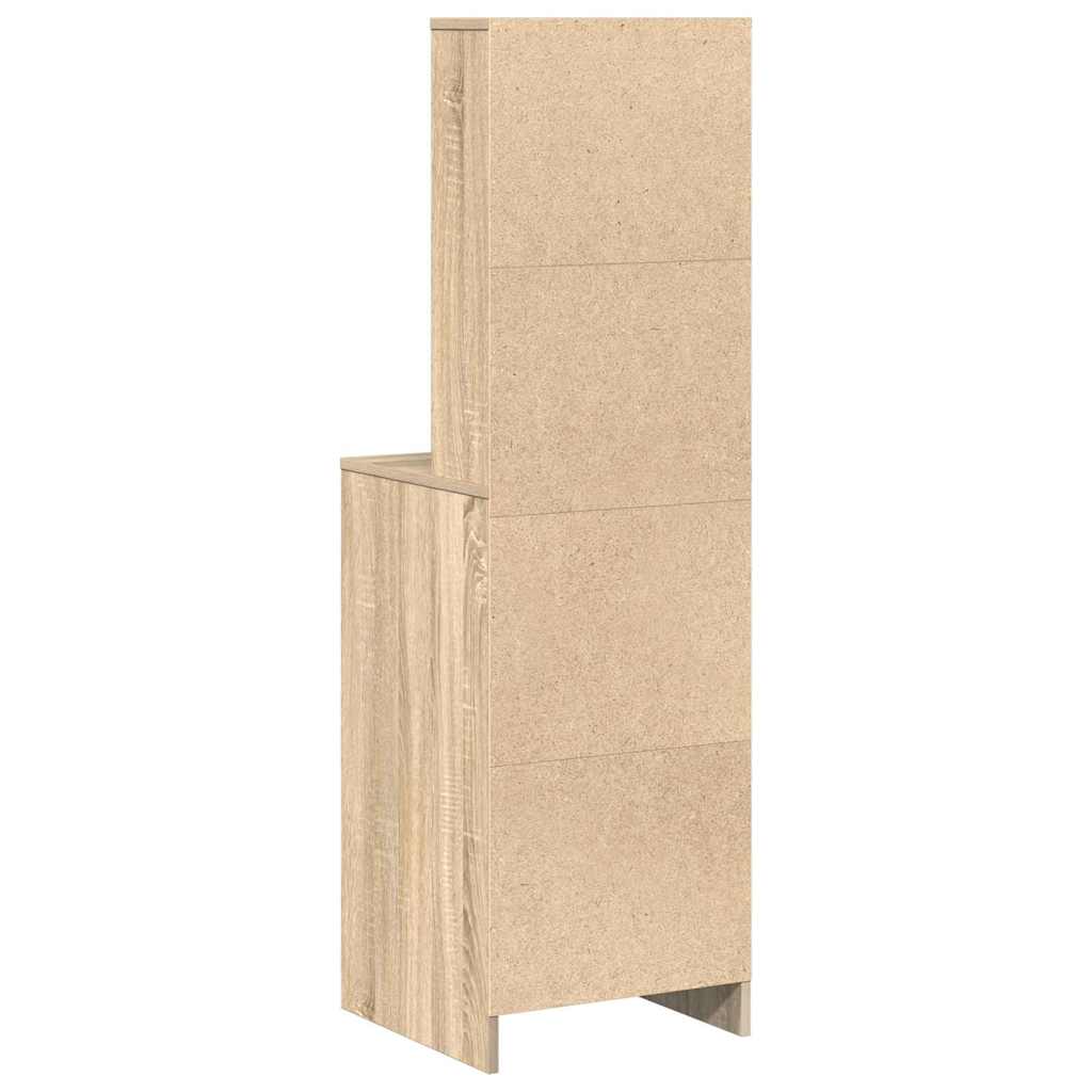Highboard Sonoma oak 40 x 41 x 135 cm Engineered wood