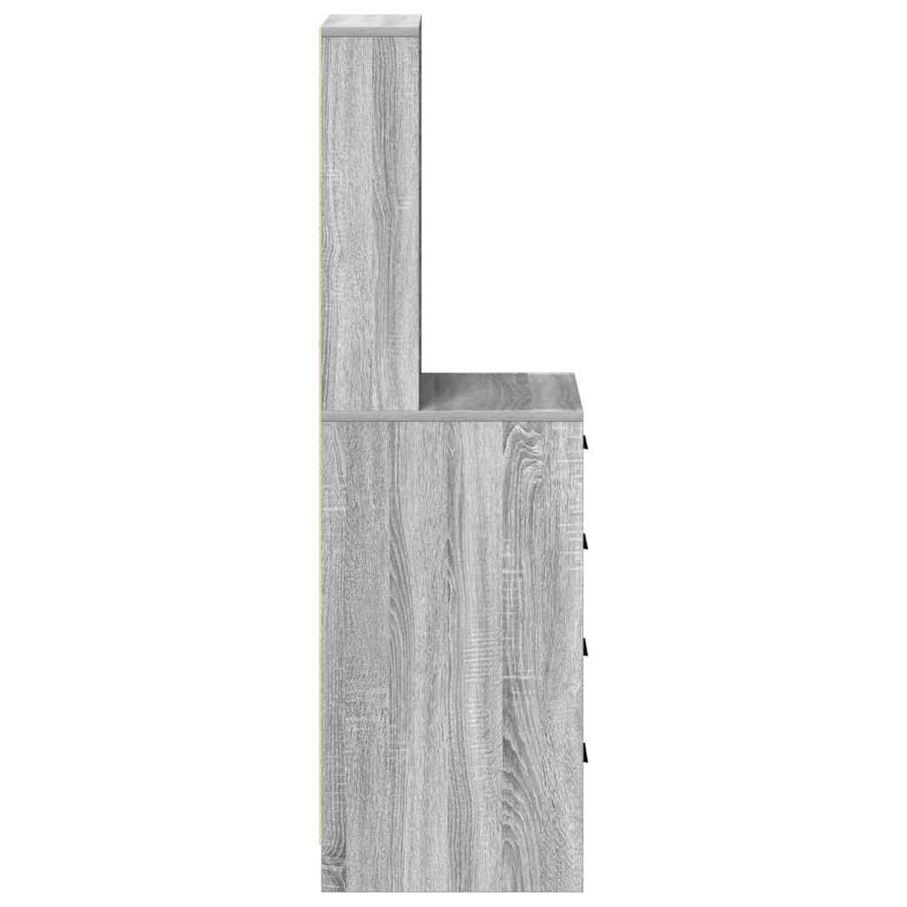 Highboard Grey sonoma 40 x 41 x 135 cm Engineered wood