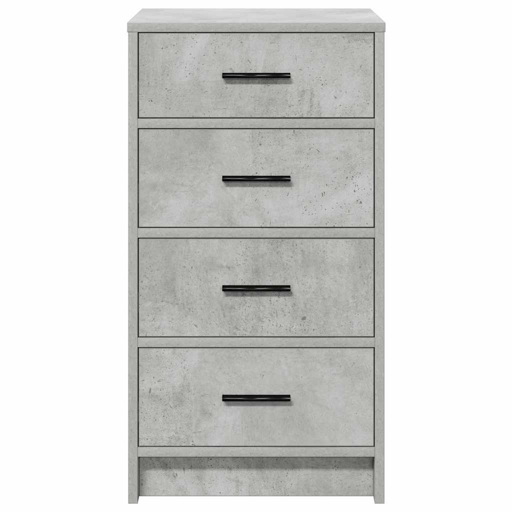 Sideboard Concrete grey 40 x 41 x 75 cm Engineered wood