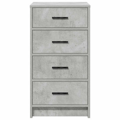 Sideboard Concrete grey 40 x 41 x 75 cm Engineered wood