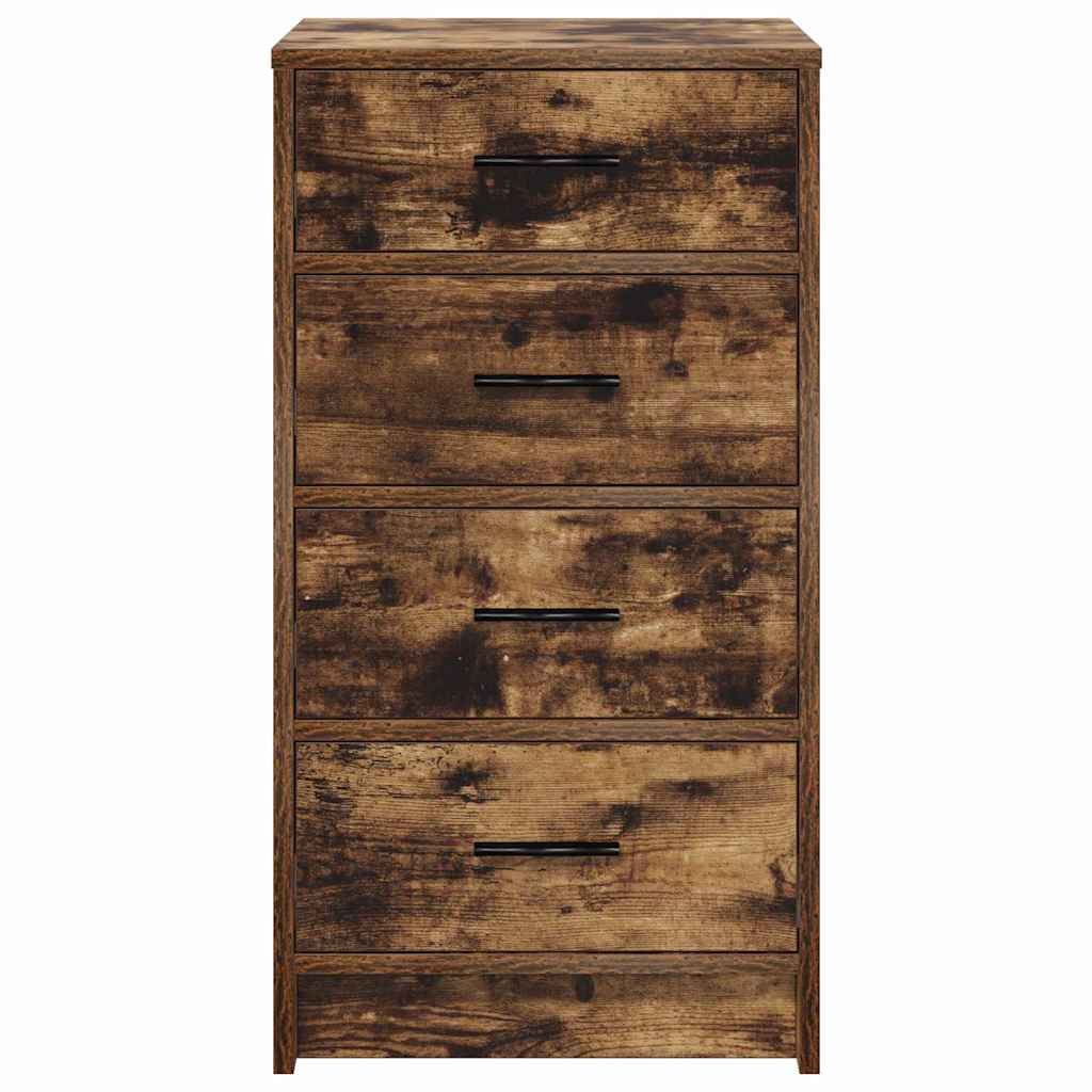 Sideboard Smoked oak 40 x 41 x 75 cm Engineered wood