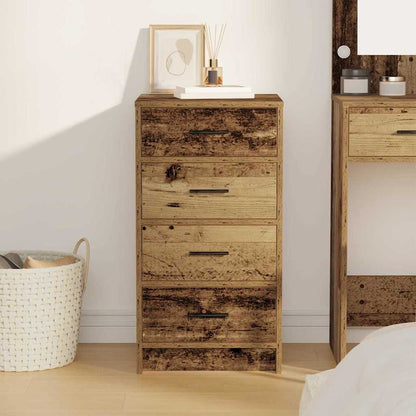 Sideboard with Drawer Old wood 40 x 41 x 75 cm Engineered wood