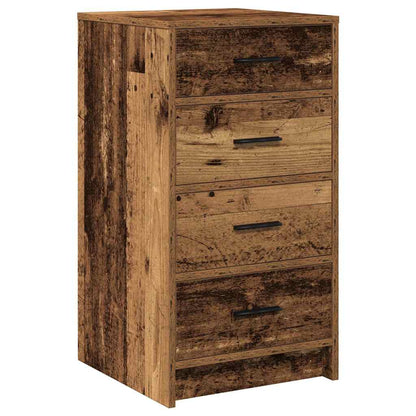 Sideboard with Drawer Old wood 40 x 41 x 75 cm Engineered wood