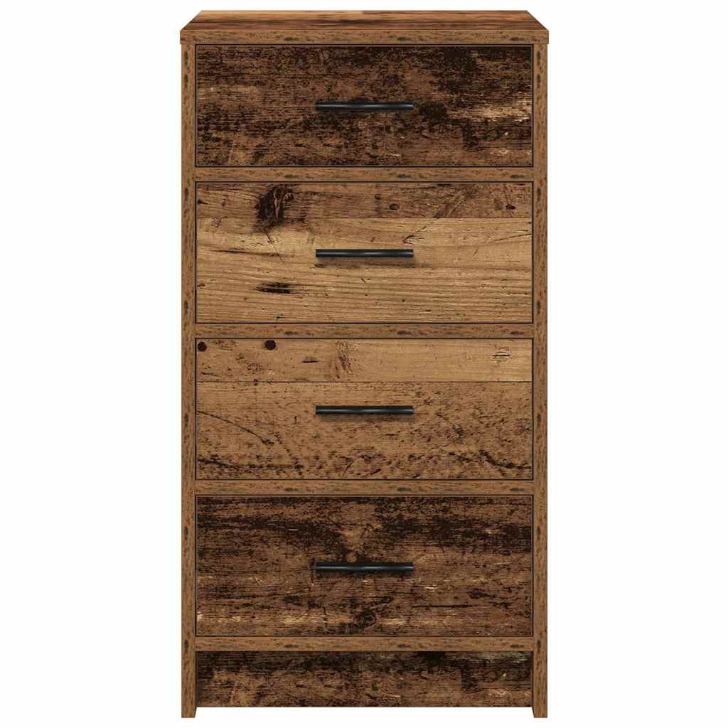 Sideboard with Drawer Old wood 40 x 41 x 75 cm Engineered wood