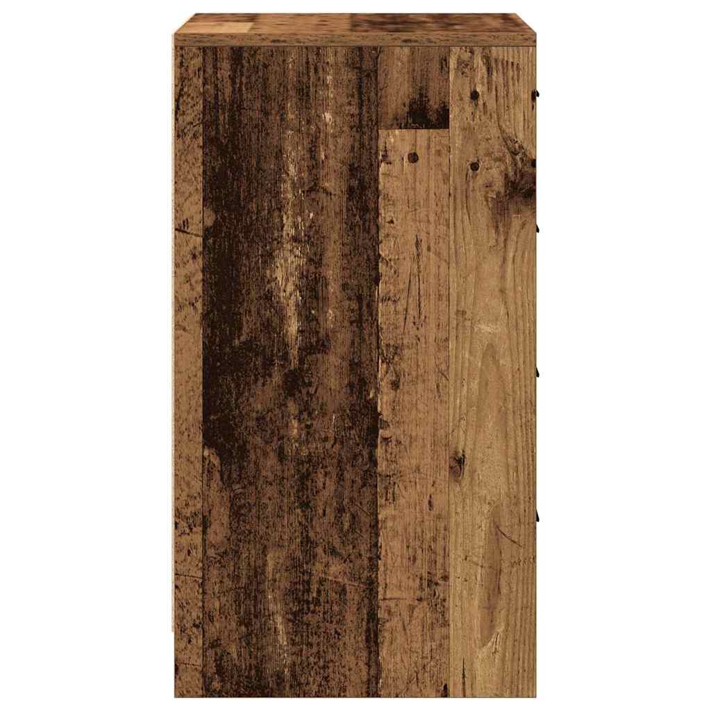 Sideboard with Drawer Old wood 40 x 41 x 75 cm Engineered wood