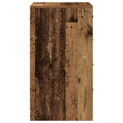 Sideboard with Drawer Old wood 40 x 41 x 75 cm Engineered wood