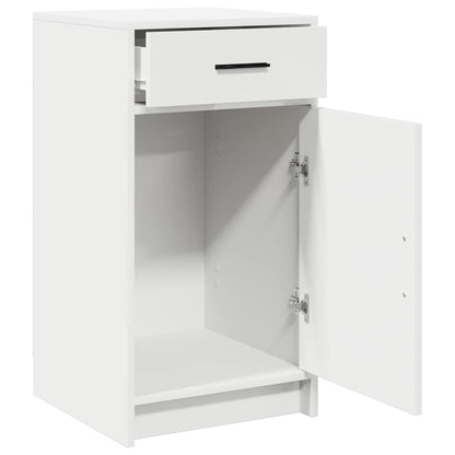 Sideboard with Drawer White 40 x 40.5 x 75 cm Engineered wood