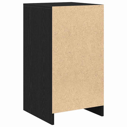 Sideboard Black Oak 40 x 40.5 x 75 cm Engineered wood