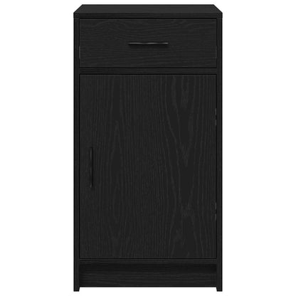 Sideboard Black Oak 40 x 40.5 x 75 cm Engineered wood