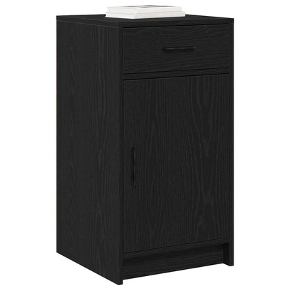 Sideboard Black Oak 40 x 40.5 x 75 cm Engineered wood