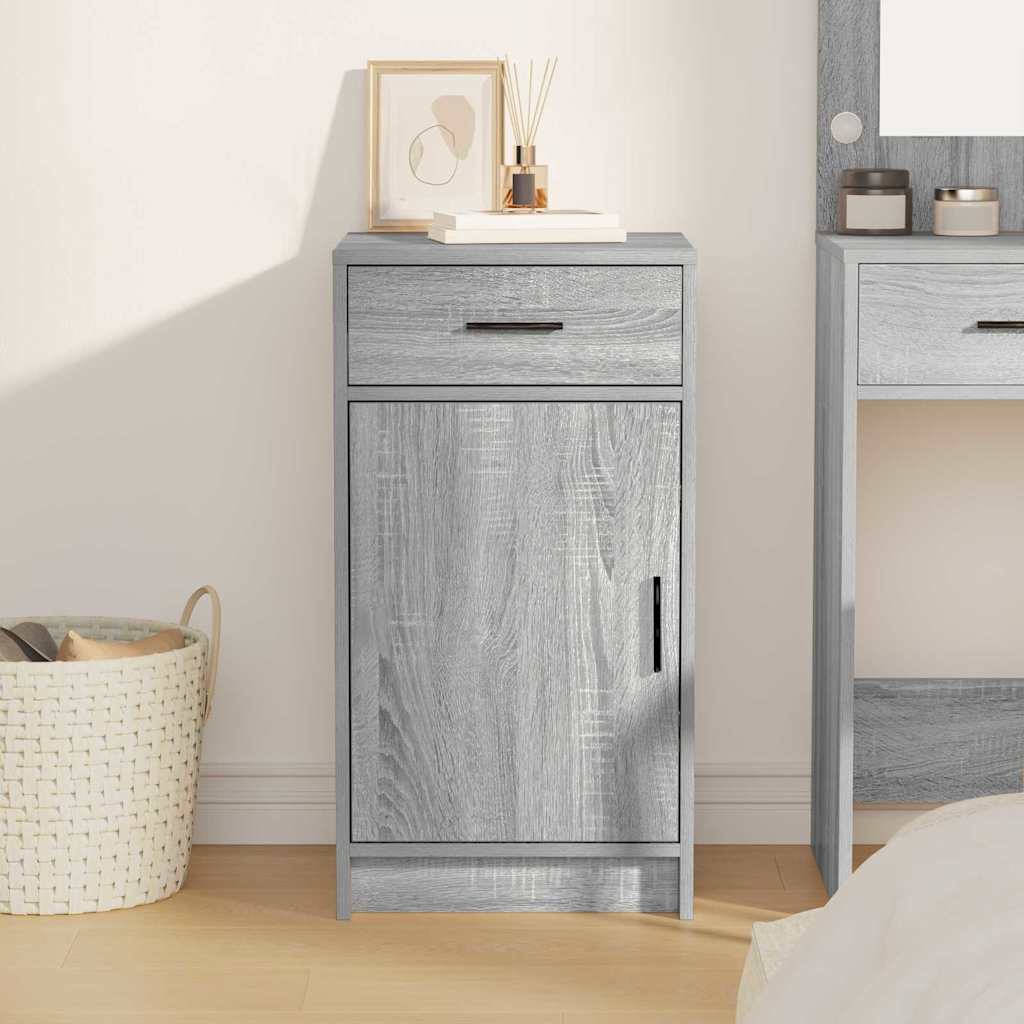 Sideboard Grey Sonoma 40 x 40.5 x 75 cm Engineered wood