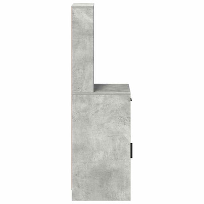 Highboard Concrete Grey 40 x 40.5 x 135 cm Engineered Wood