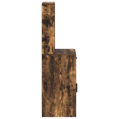 Highboard Smoked Oak 40 x 40.5 x 135 cm Engineered Wood