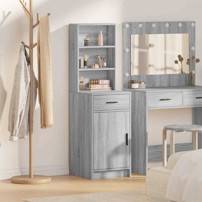 Highboard Grey Sonoma 40 x 40.5 x 135 cm Engineered Wood