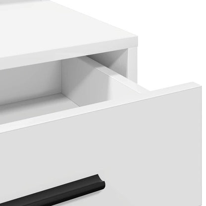 Dressing Table White 79 x 41 x 135 cm Engineered Wood