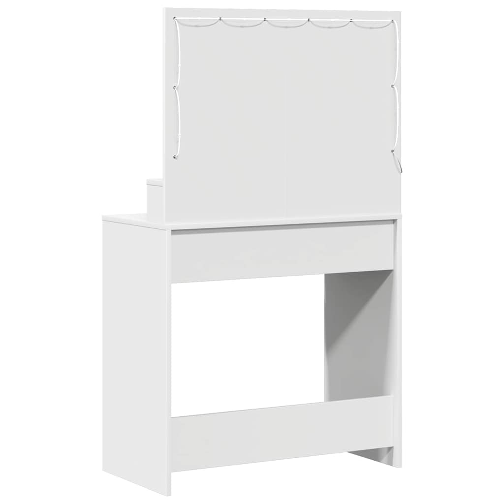 Dressing Table White 79 x 41 x 135 cm Engineered Wood
