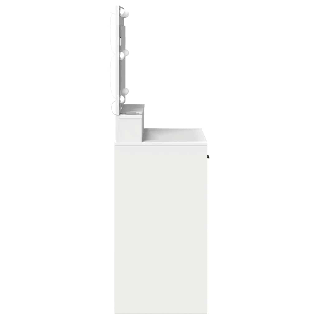 Dressing Table White 79 x 41 x 135 cm Engineered Wood