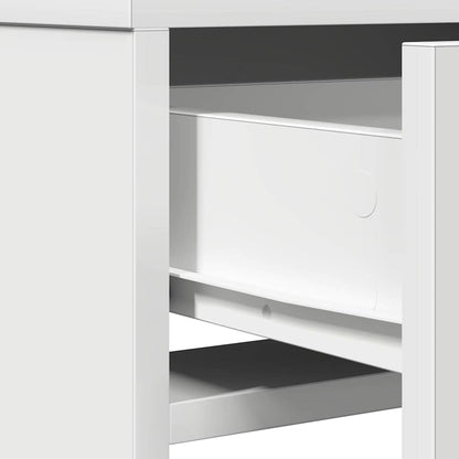 Dressing Table White 50 x 41 x 135 cm Engineered Wood