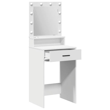 Dressing Table White 50 x 41 x 135 cm Engineered Wood