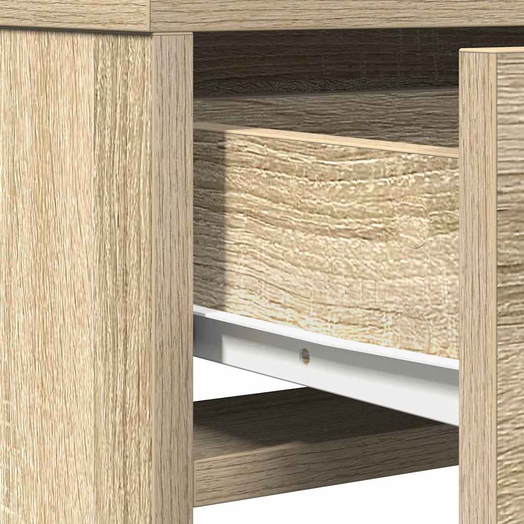 Dressing Table Sonoma Oak 50 x 41 x 135 cm Engineered Wood