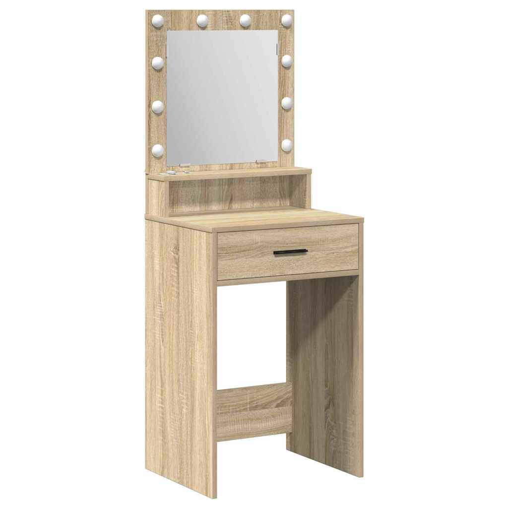 Dressing Table Sonoma Oak 50 x 41 x 135 cm Engineered Wood