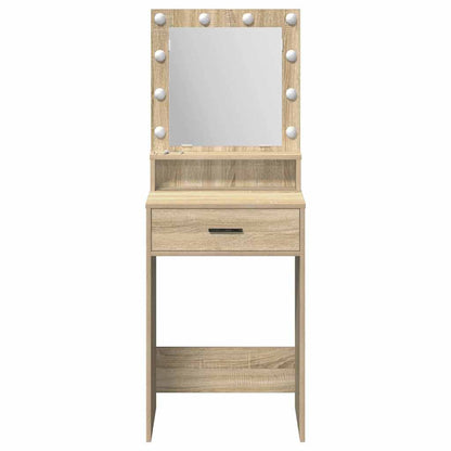 Dressing Table Sonoma Oak 50 x 41 x 135 cm Engineered Wood