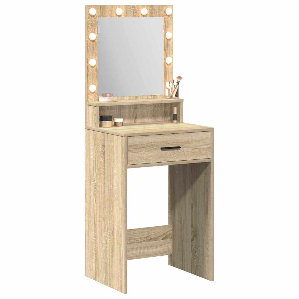 Dressing Table Sonoma Oak 50 x 41 x 135 cm Engineered Wood