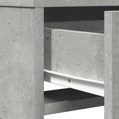 Dressing Table Concrete Grey 50 x 41 x 135 cm Engineered Wood