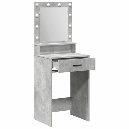 Dressing Table Concrete Grey 50 x 41 x 135 cm Engineered Wood